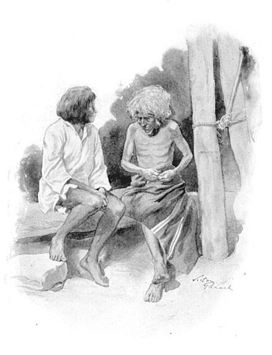 Rubio, the Shaman, Examining a man accused of Sorcery.