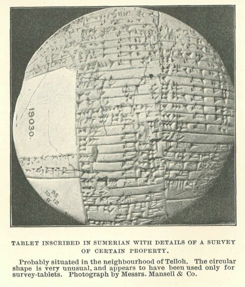 192.jpg Tablet Inscribed in Sumerian With Details of A
Survey of Certain Property. 
