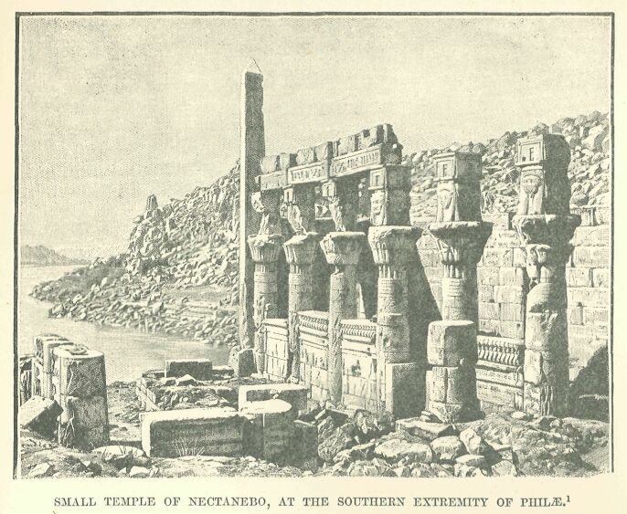 313.jpg Small Temple of Nectanebo, at the Southern Extremity of Philae 