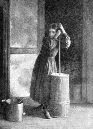 FIG. 105.—EASTMAN JOHNSON. CHURNING.