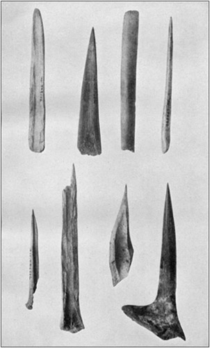 Plate 4: Bone And Antler Implements From Gourd Creek
Cave