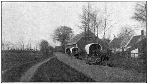 Zeeuwsche boeren op den weg.