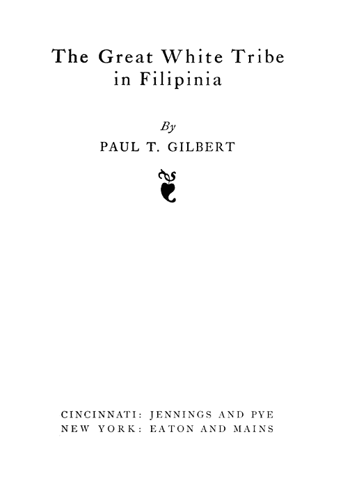 Original Title Page.