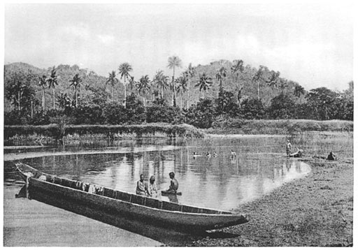 A River Scene in the Philippines