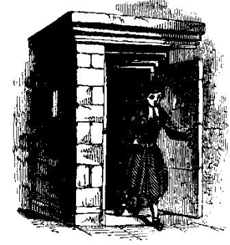 CHATTERTON AS DOORKEEPER.