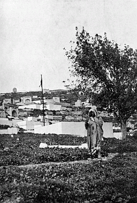 A MOHAMMEDAN CEMETERY.