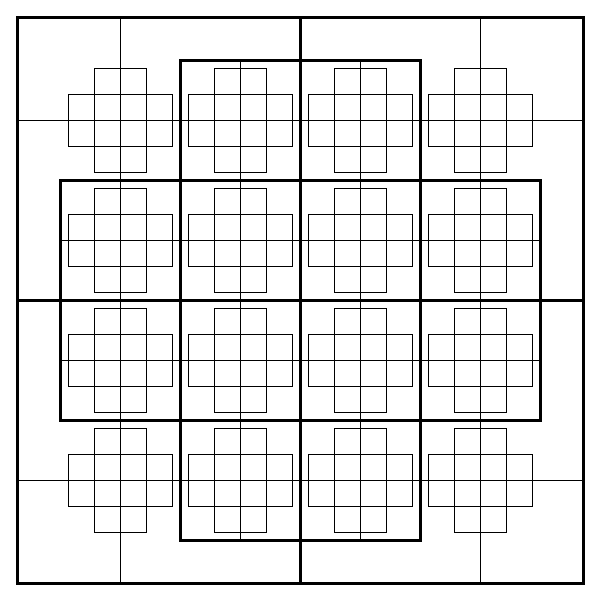 Empty octoliteral diagram