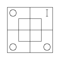 Diagram representing all m prime are x and all m prime are y prime