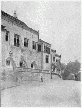 FIG. 44.Palace, Cintra.Entrance Court.