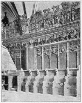 FIG. 74.Coimbra. Stalls, Sta Cruz.