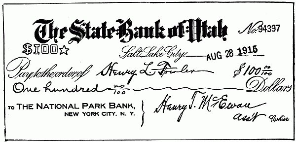 Bank Draft