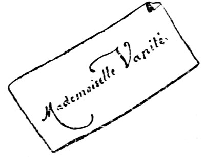 Mademoiselle Vanit.