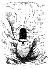 Fig. 52.—Mouth of a Channel under the
Northwestern Palace, Nimrud.