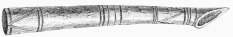 No. 7. Ornamented Ivory Tube, probably a Trojan Flute (8
M.).