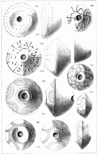 SPECIMENS OF WHORLS, &c. DUG UP AT TROY