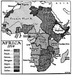 AFRICA 1914