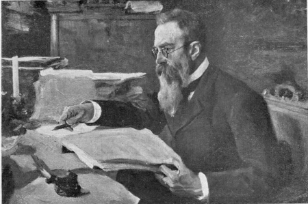 RIMSKY-KORSAKOV
From a portrait by Repin