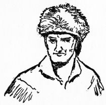 man in coonskin cap