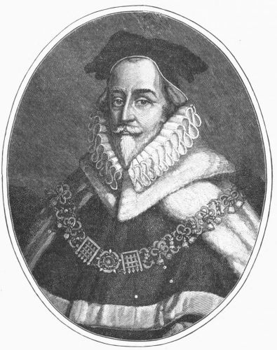 From the Portrait by Cornelius Janssen