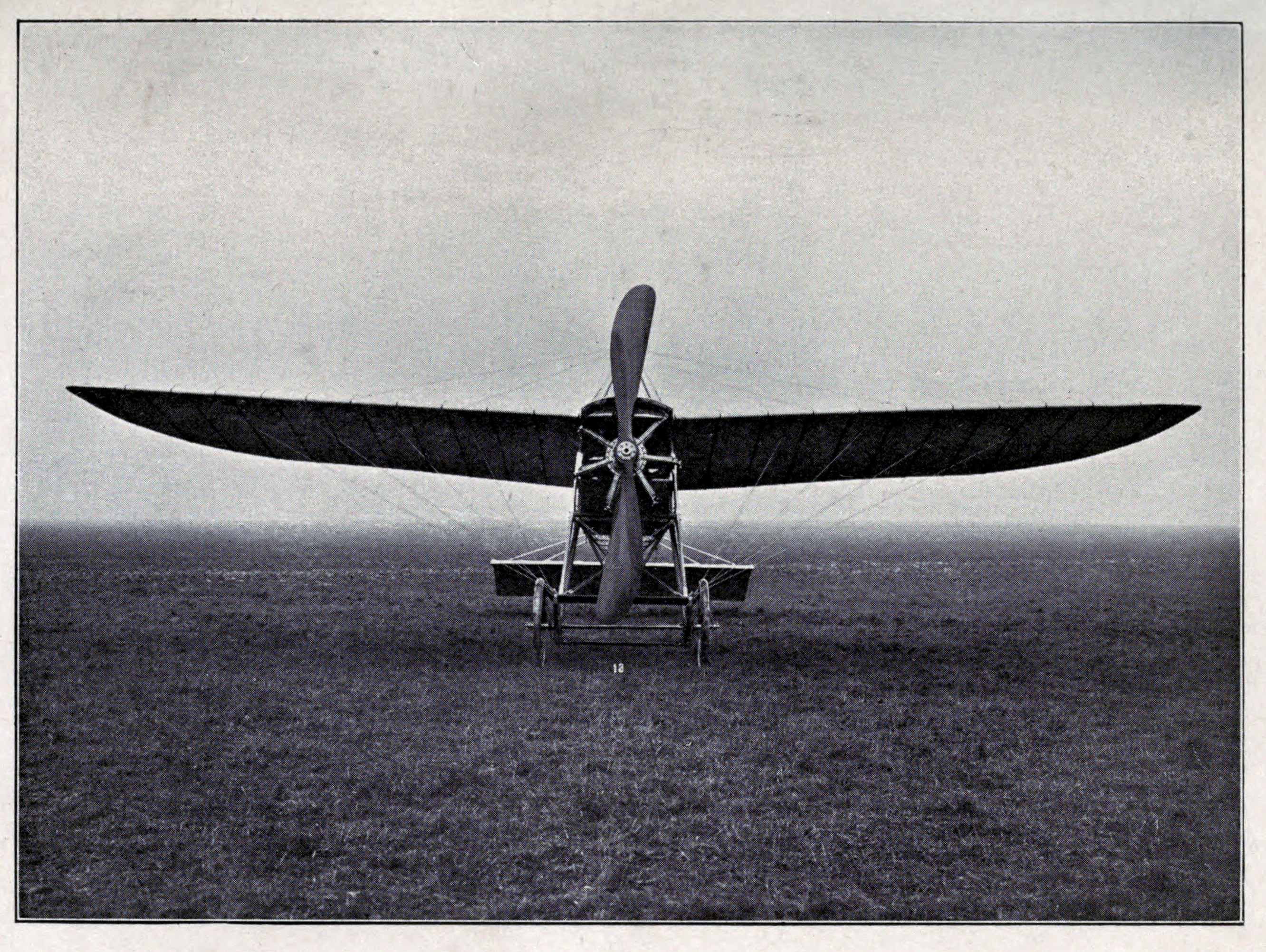 BRITISH-BUILT SCOUTING MONOPLANE.