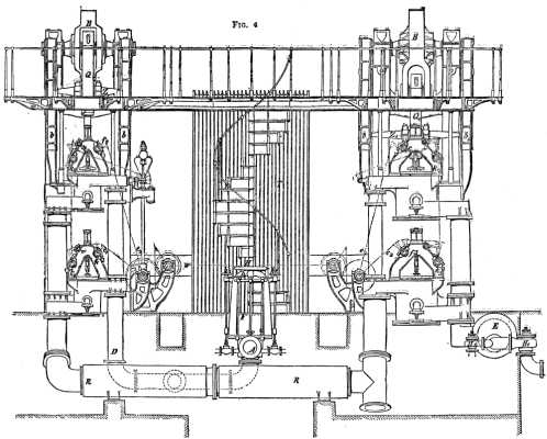 BORSIG'S IMPROVED COPOUND BEAM ENGINE. FIG. 4